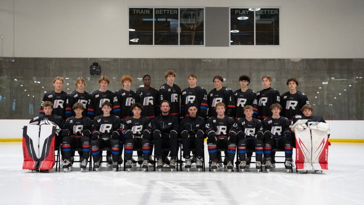 RINK Hockey Academy Kelowna U17 Prep Black Team Photo