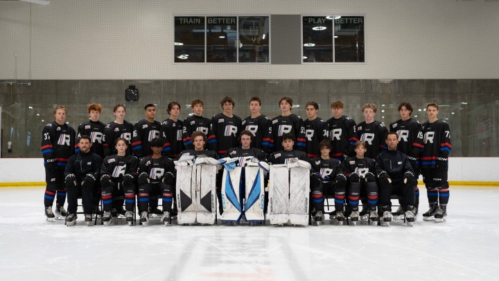RINK Hockey Academy Kelowna U17 Prep Black Team Photo